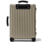 Cabin Aluminum Suitcase — Titanium (No branding)
