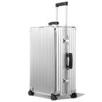 Check-In M Aluminum Suitcase — Silver