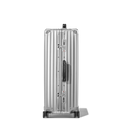 Check-In M Aluminum Suitcase — Silver