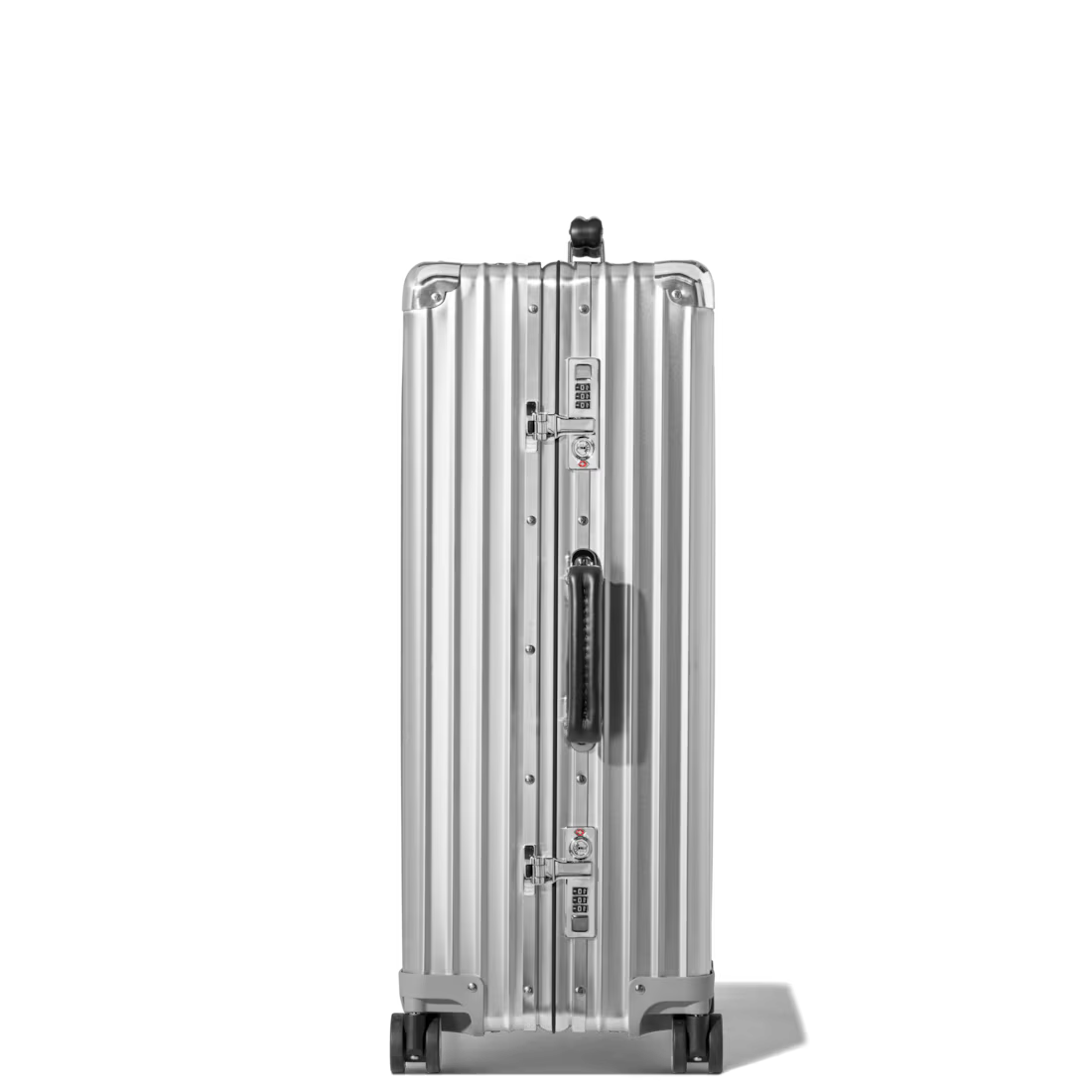 Medium Aluminum Check-In — Silver