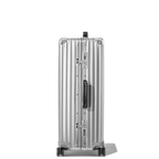 Check-In M Aluminum Suitcase — Silver