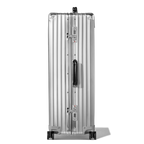 Check-In L Aluminum Suitcase — Silver (No branding)
