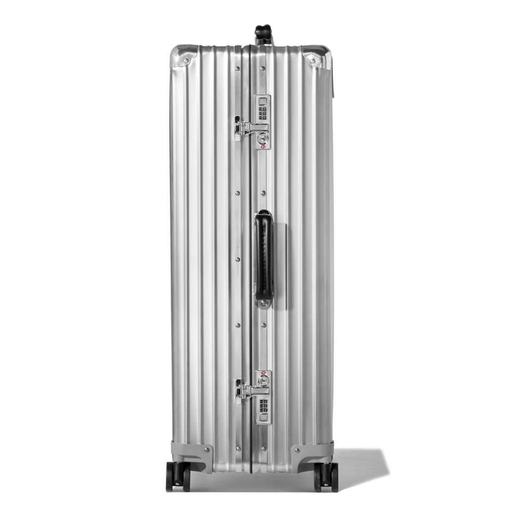 Check-In L Aluminum Suitcase — Silver