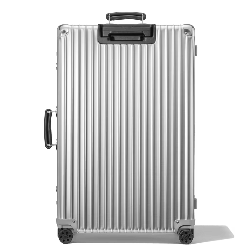 Check-In L Aluminum Suitcase — Silver (No branding)