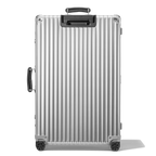 Check-In L Aluminum Suitcase — Silver