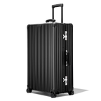 Check-In M Aluminum Suitcase — Black
