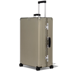 Check-In M Aluminum Suitcase — Titanium