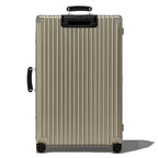 Check-In L Aluminum Suitcase — Titanium (No branding)