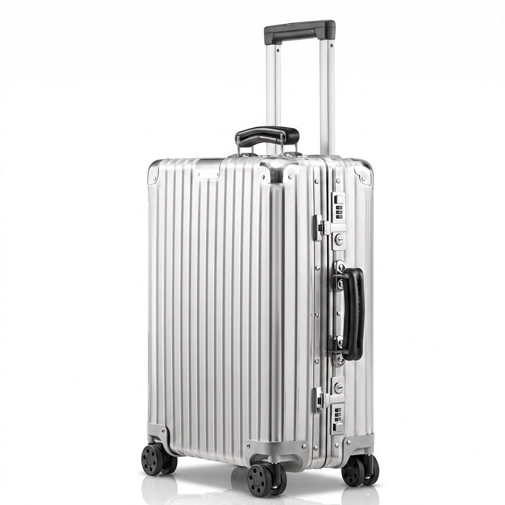 Cabin S Aluminum Suitcase — Silver (No branding)