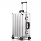 Cabin S Aluminum Suitcase — Silver