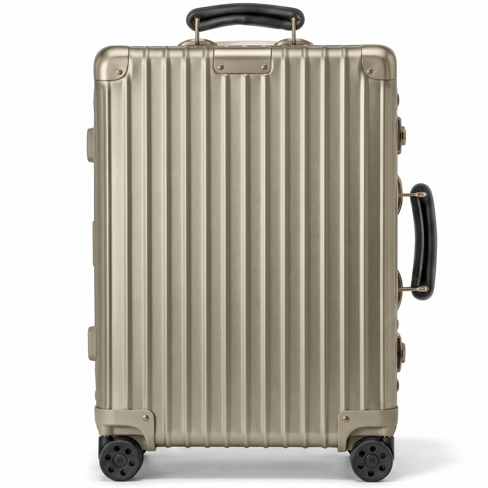 Cabin S Aluminum Suitcase — Titanium (No branding)