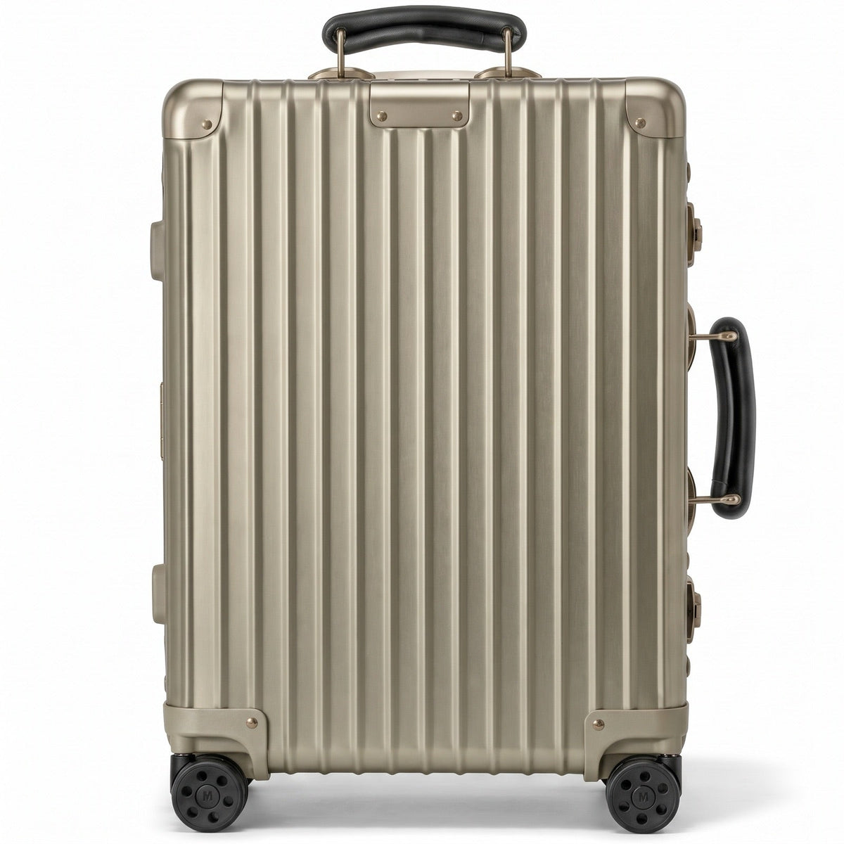 Cabin S Aluminum Suitcase — Titanium