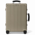 Cabin Aluminum Suitcase — Titanium (No branding)