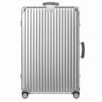 Check-In L Aluminum Suitcase — Silver
