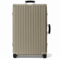 Check-In L Aluminum Suitcase — Titanium (No branding)