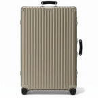 Check-In L Aluminum Suitcase — Titanium (No branding)