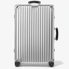 Check-In M Aluminum Suitcase — Silver