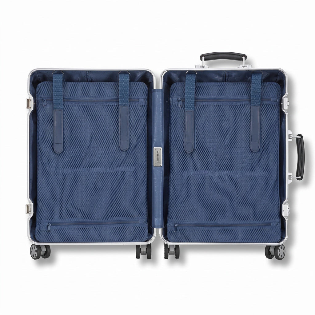 Cabin Aluminum Suitcase — Black (No branding)