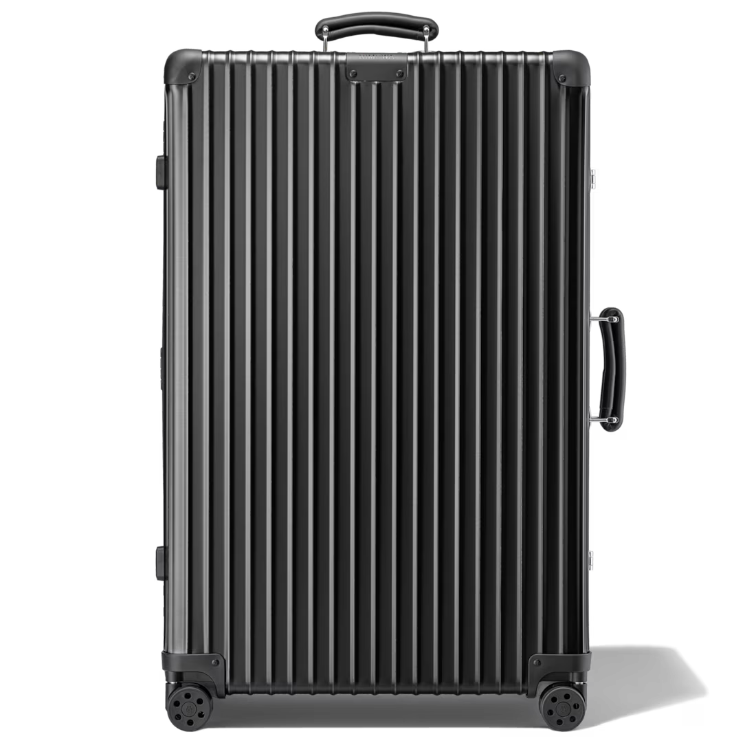 Medium Aluminum Check-In — Black
