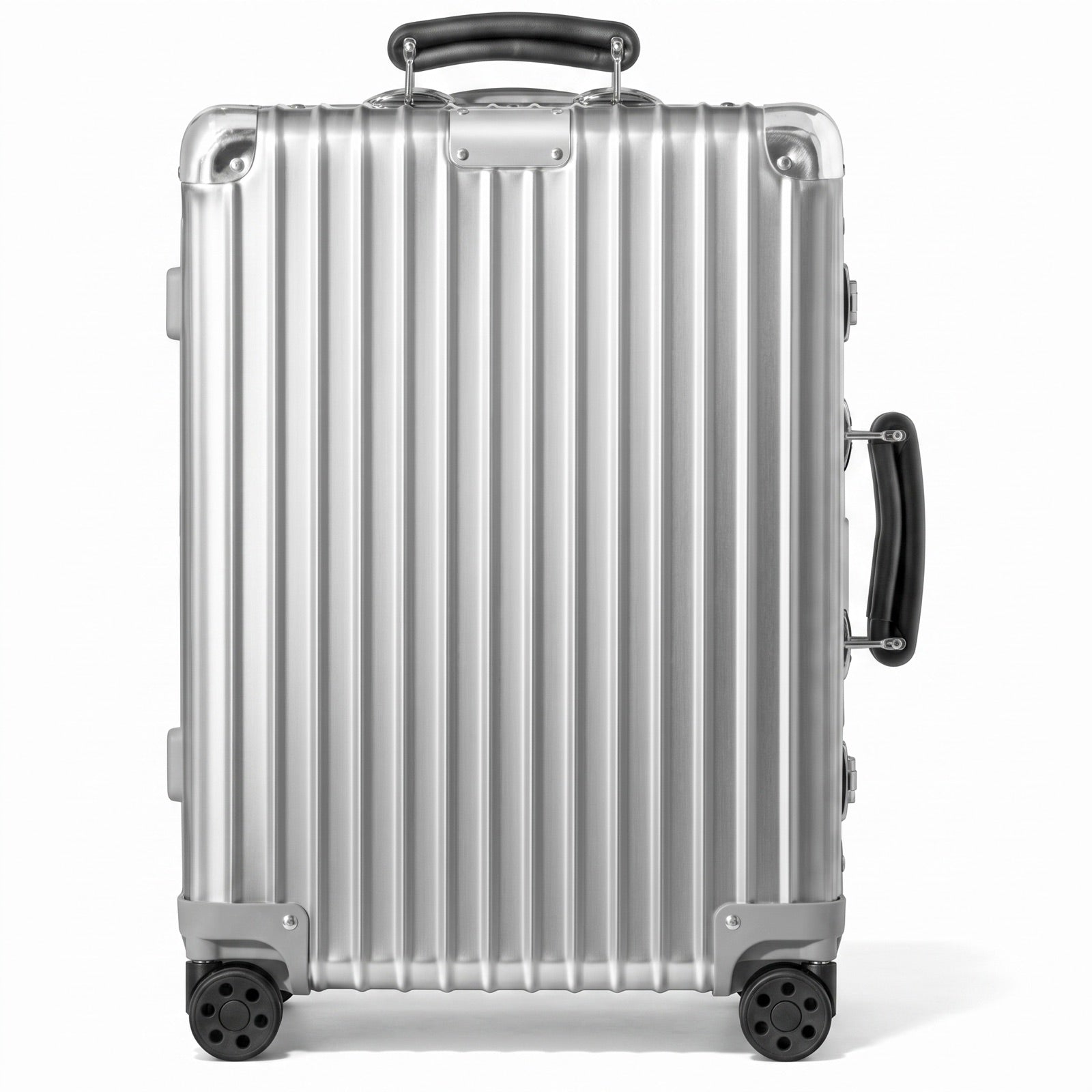 Cabin Aluminum Suitcase — Silver (No branding)